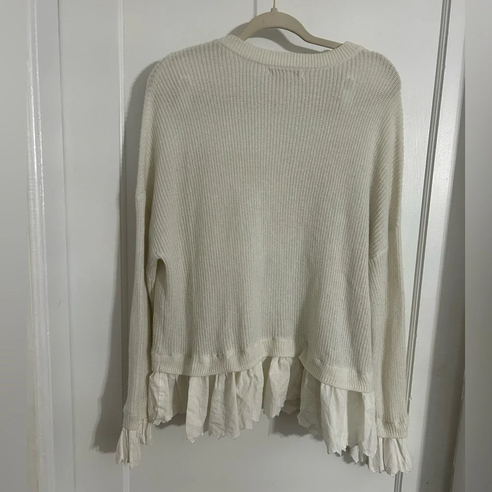 Boden Cream Knit Sweater - Picture 2 of 5